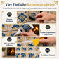 Fix Ugly Grout Instantly! Heat-Resistant Fireplace Tile Repair Kit
