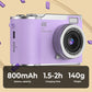 Capture Sharp 4K Shots Instantly! Flip-Screen Digital Camera