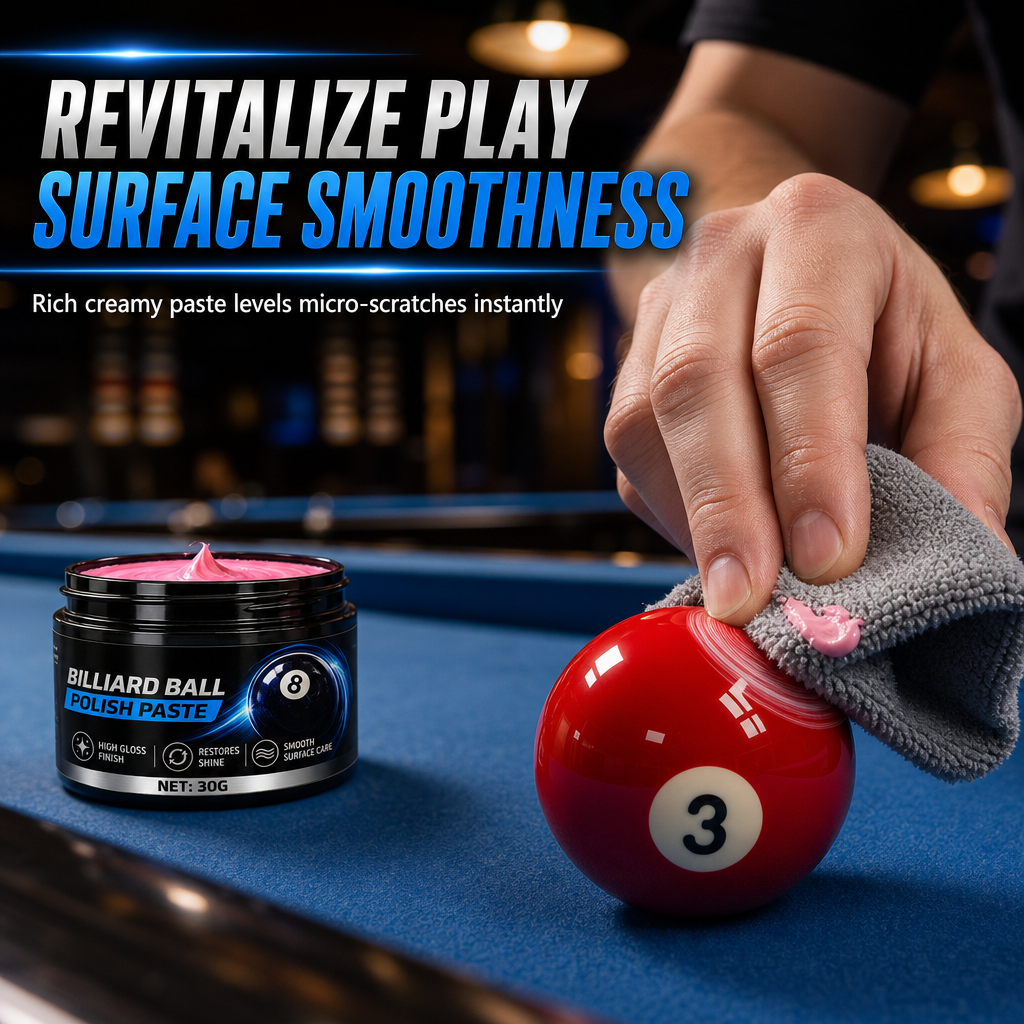 Restore Mirror Shine Instantly! Billiard Ball Polishing Cream