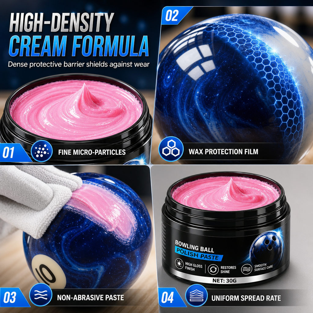 Restore Mirror Shine Instantly! Billiard Ball Polishing Cream