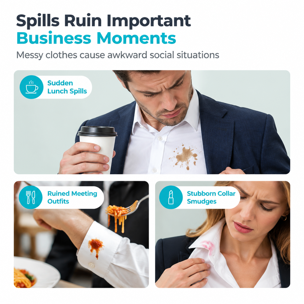 Erase Spills On The Go Instantly! Waterless Stain Remover Pen