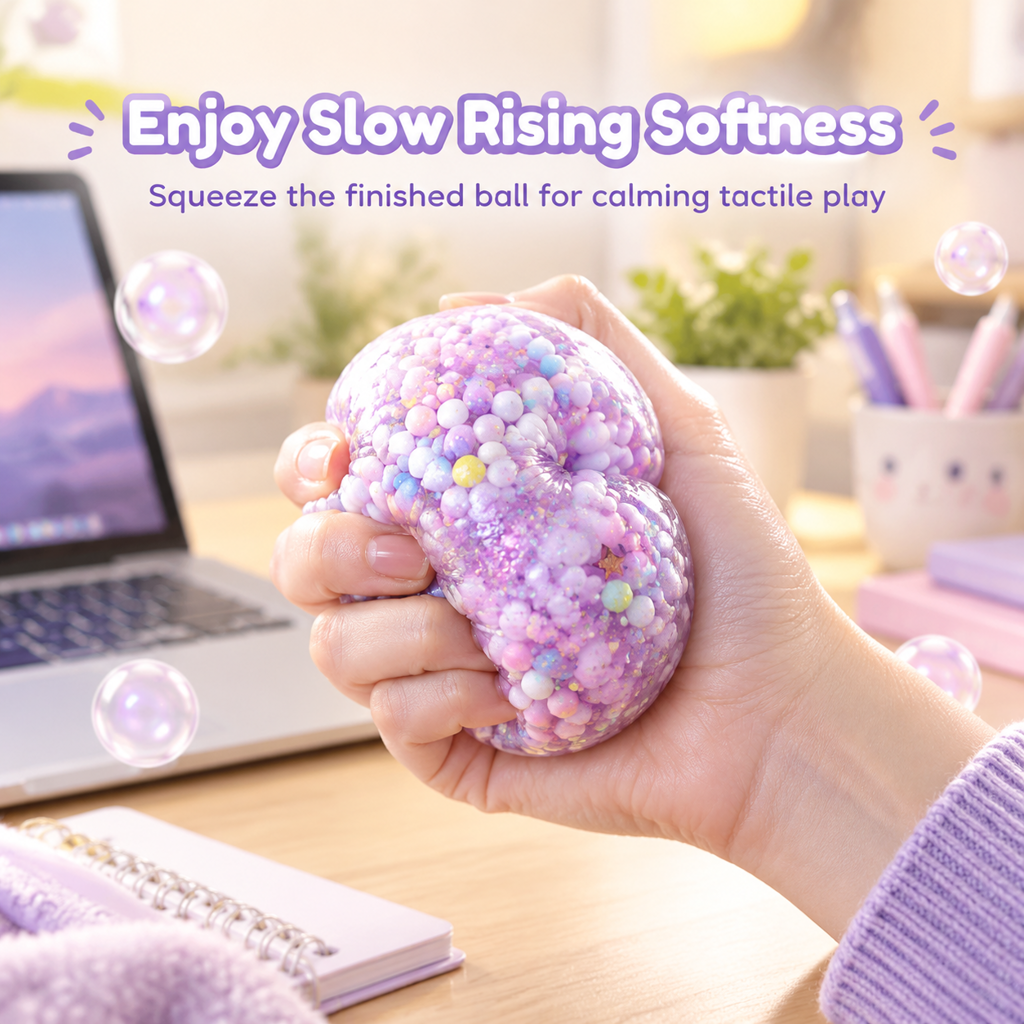Craft Your Own Squeeze Balls Instantly! No-Mess Leak-Proof DIY Kit