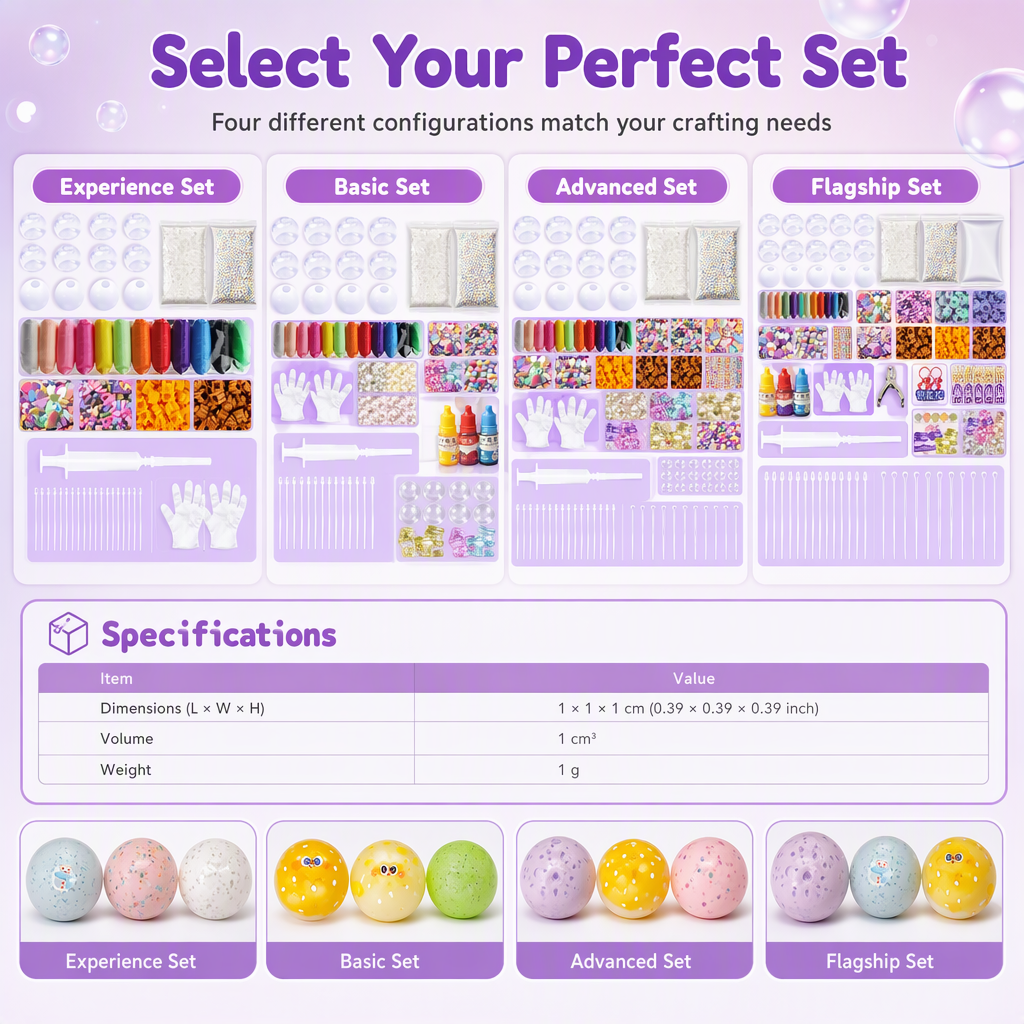 Craft Your Own Squeeze Balls Instantly! No-Mess Leak-Proof DIY Kit