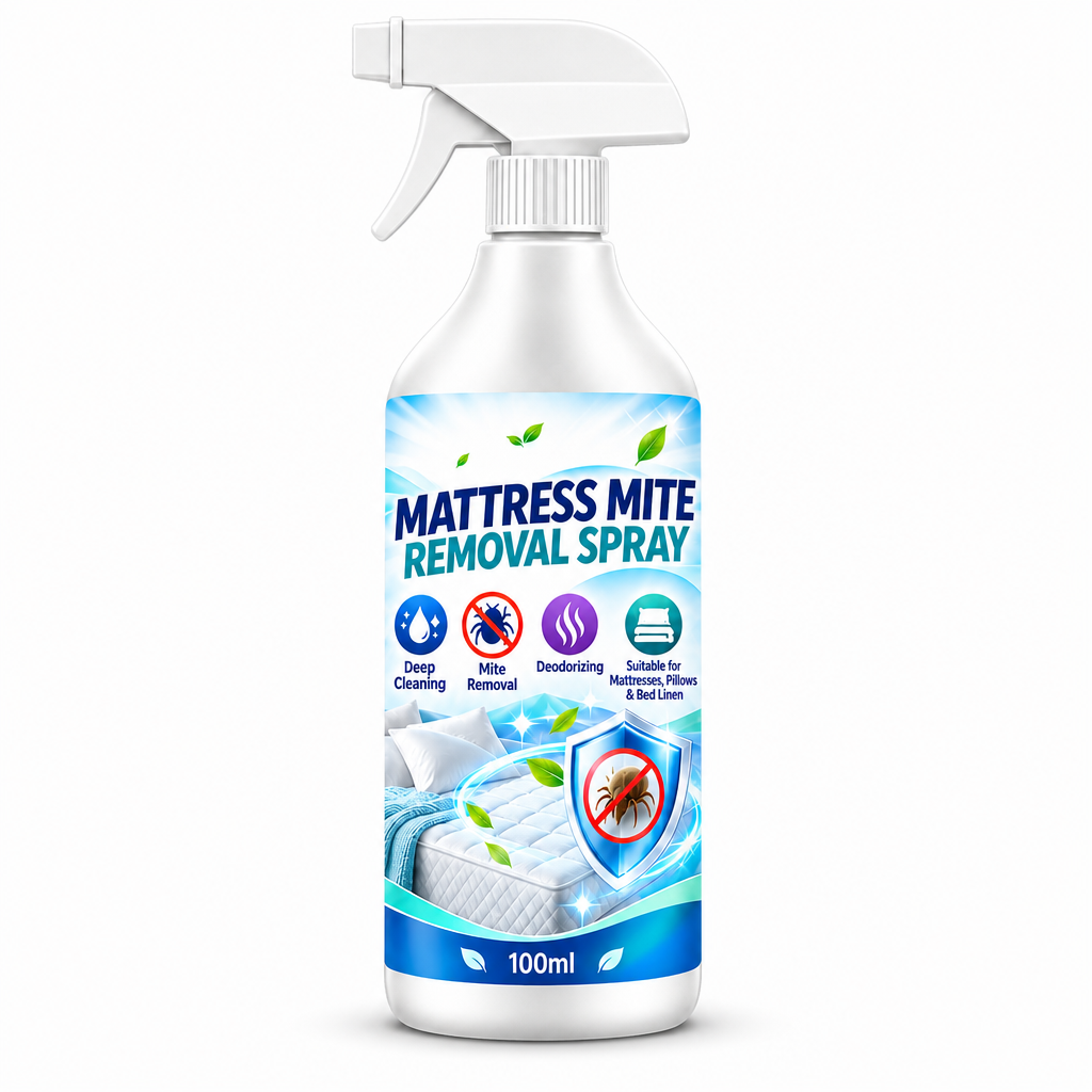 Refresh Bedding Instantly! No-Wash Dust Mite Removal Spray
