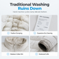 Target Stubborn Stains Instantly! No-Wash Built-In Brush Remover