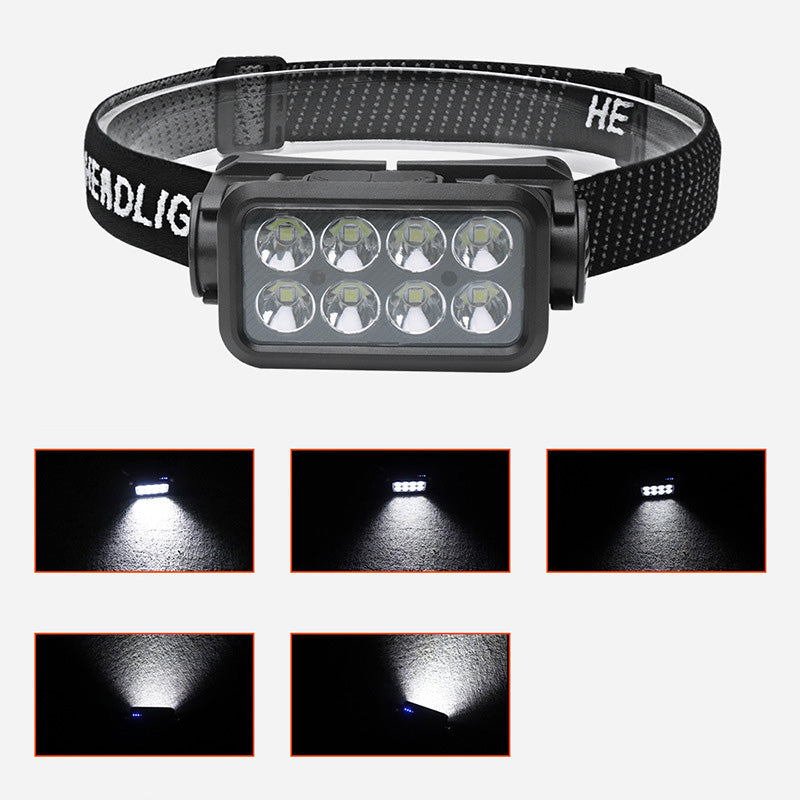 Light Any Path Hands-Free Instantly! USB-C Rechargeable LED Headlamp
