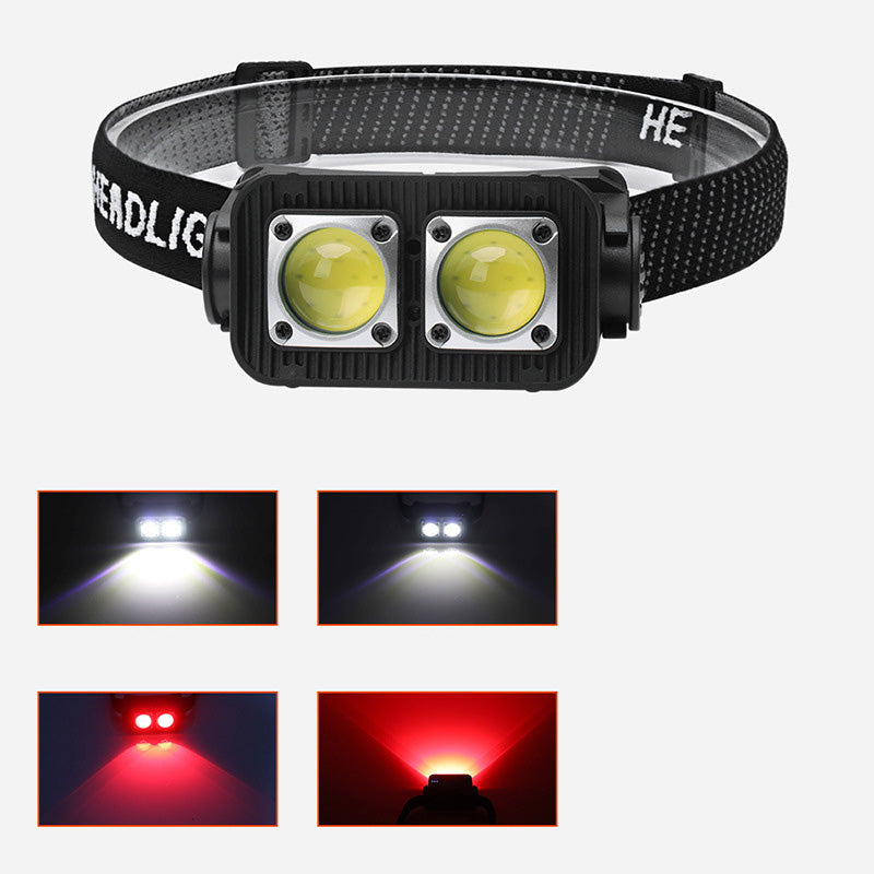 Light Any Path Hands-Free Instantly! USB-C Rechargeable LED Headlamp