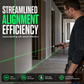 Align Walls Perfectly Instantly! Dual-Key Laser Level Tool