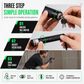 Align Walls Perfectly Instantly! Dual-Key Laser Level Tool