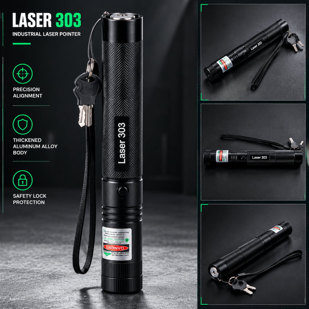 Align Walls Perfectly Instantly! Dual-Key Laser Level Tool