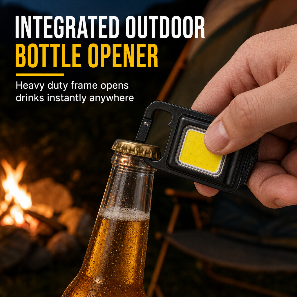 Light Up Repairs Instantly! 500LM Magnetic Pocket Flashlight