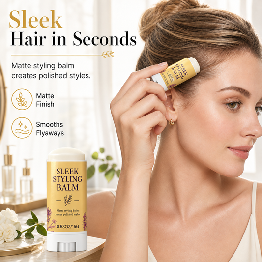 Tame Flyaways Instantly! Compact No-Residue Hair Styling Stick