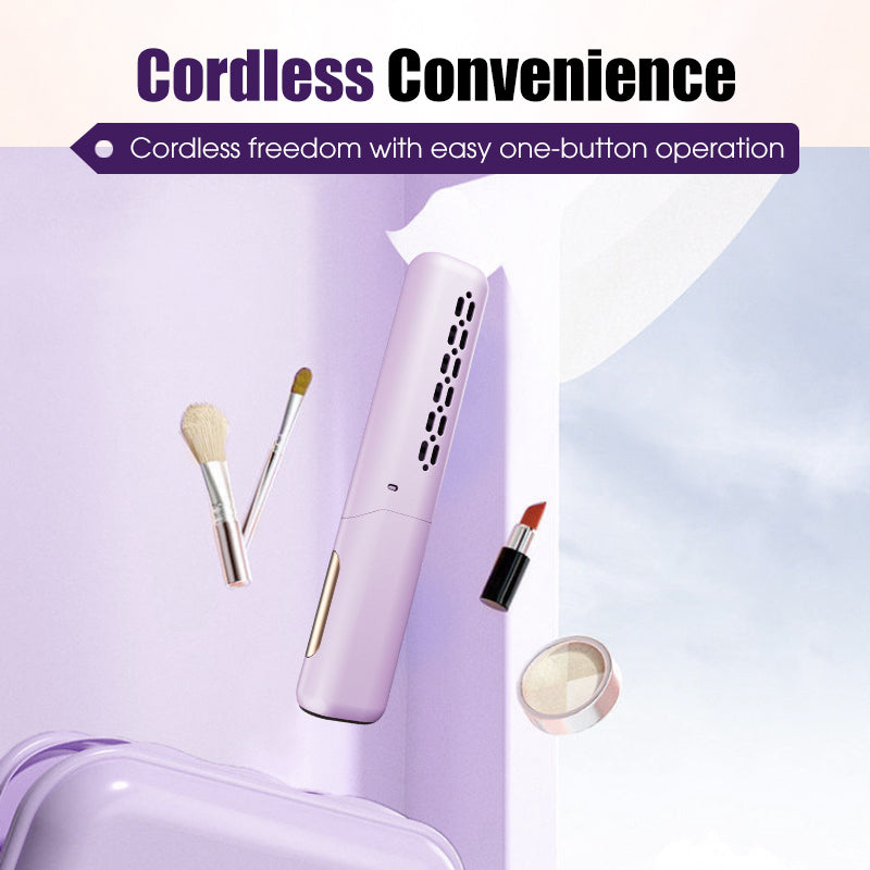 💇 Cordless Hair Straightening Comb | 3-Temperature Portable Styler