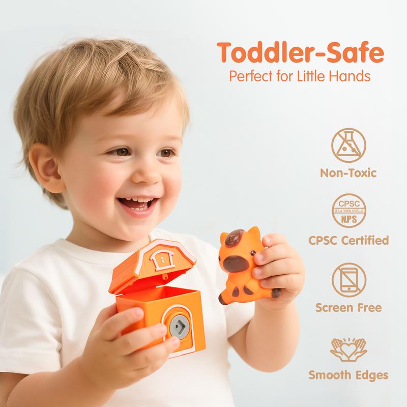 Learn Numbers & Animals Instantly! Interactive Toddler Train Toy