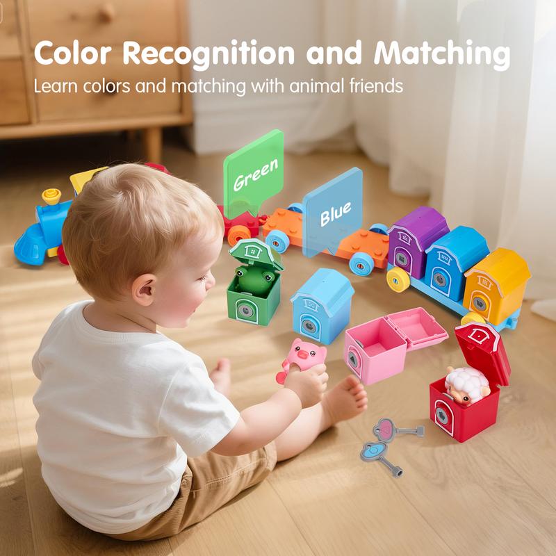 Learn Numbers & Animals Instantly! Interactive Toddler Train Toy