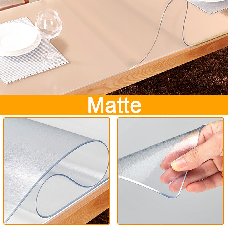 Protect Tables Instantly! Heat-Resistant Waterproof PVC Table Mat