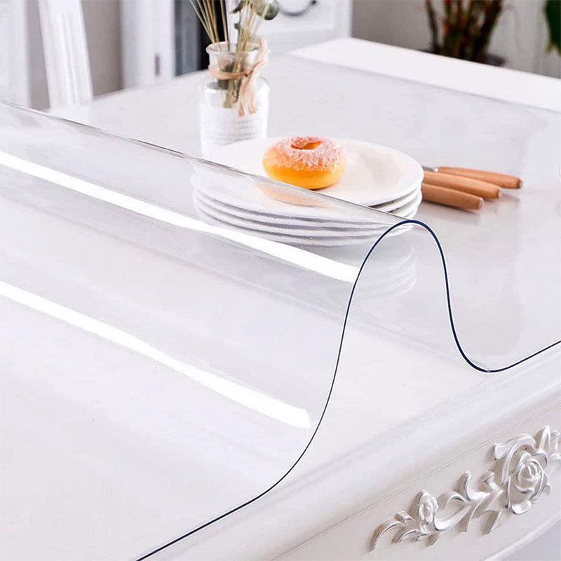 Protect Tables Instantly! Heat-Resistant Waterproof PVC Table Mat