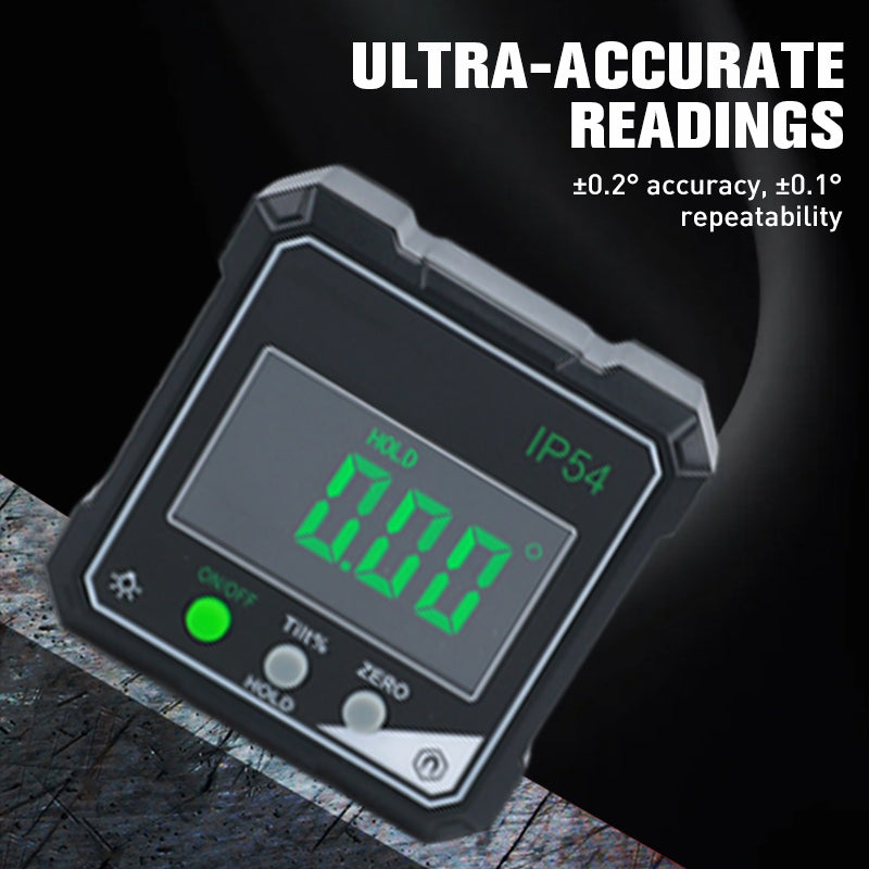Measure Angles Precisely Instantly! Magnetic Digital Angle Gauge