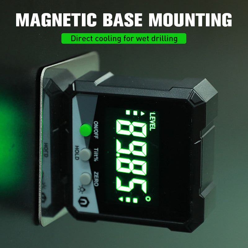 Measure Angles Precisely Instantly! Magnetic Digital Angle Gauge