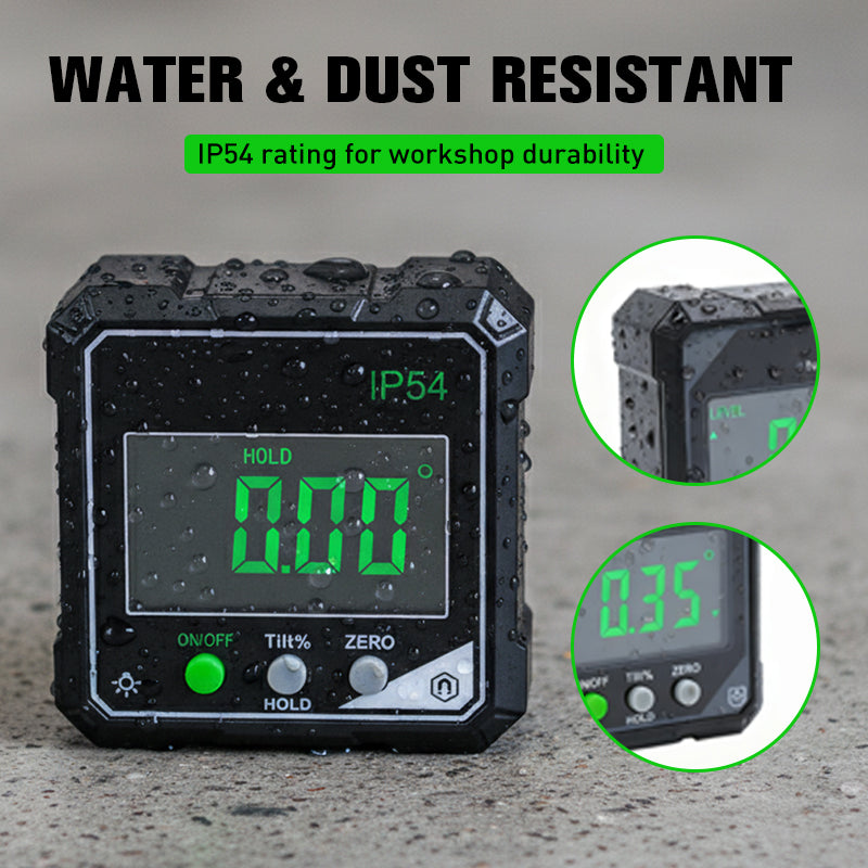 Measure Angles Precisely Instantly! Magnetic Digital Angle Gauge