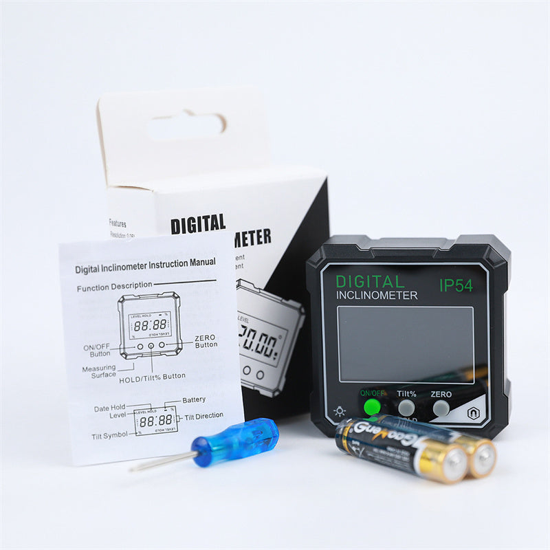 Measure Angles Precisely Instantly! Magnetic Digital Angle Gauge