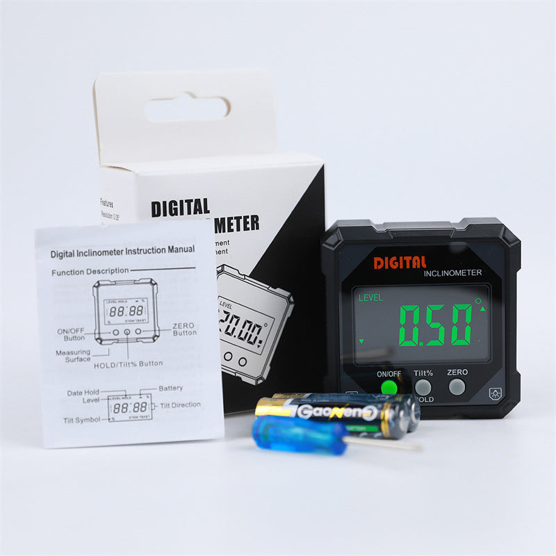 Measure Angles Precisely Instantly! Magnetic Digital Angle Gauge