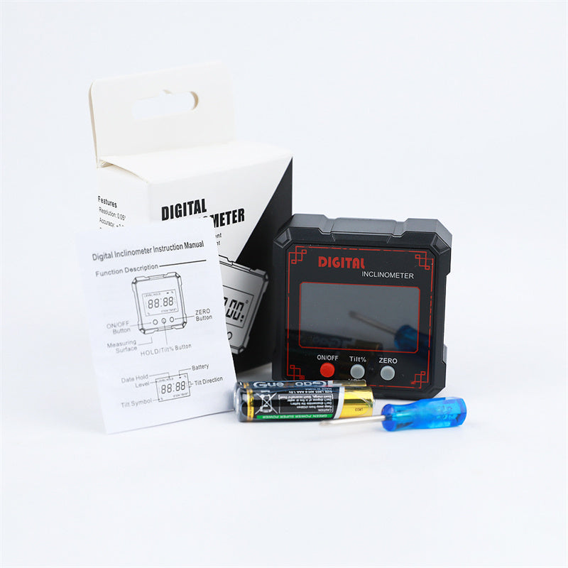 Measure Angles Precisely Instantly! Magnetic Digital Angle Gauge