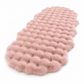 Step Onto Warmth Instantly! Soft Dense Plush Bubble Bedside Rug