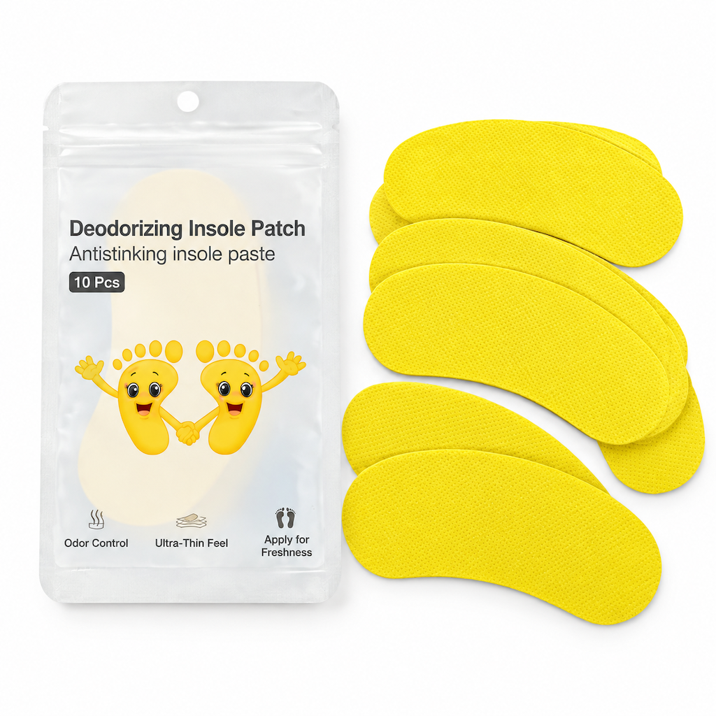 Stop Shoe Odor Instantly! Lemon Fragrance Deodorant Shoe Stickers