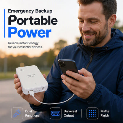 Charge Anywhere Instantly! AA Battery Emergency Backup Power Bank