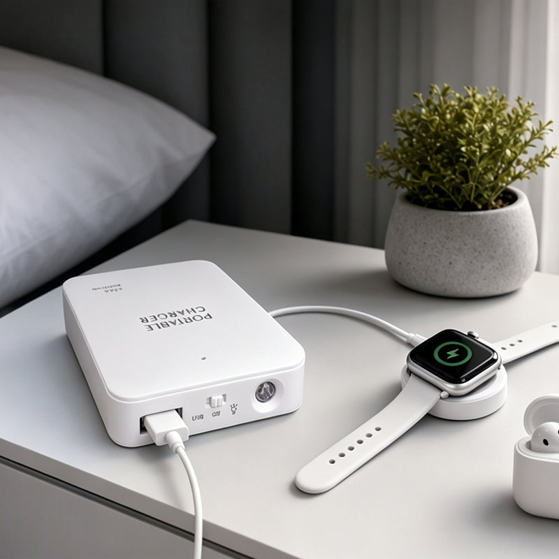 Charge Anywhere Instantly! AA Battery Emergency Backup Power Bank