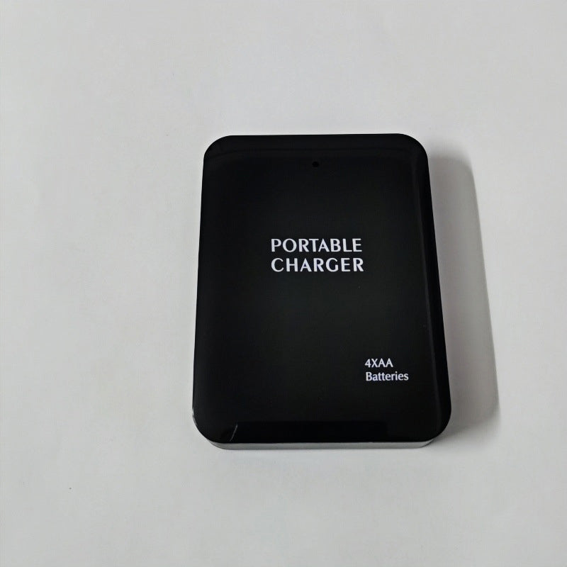 Charge Anywhere Instantly! AA Battery Emergency Backup Power Bank