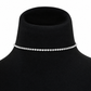 Shimmer All Night Instantly! Claw-Set Rhinestone Choker Necklace