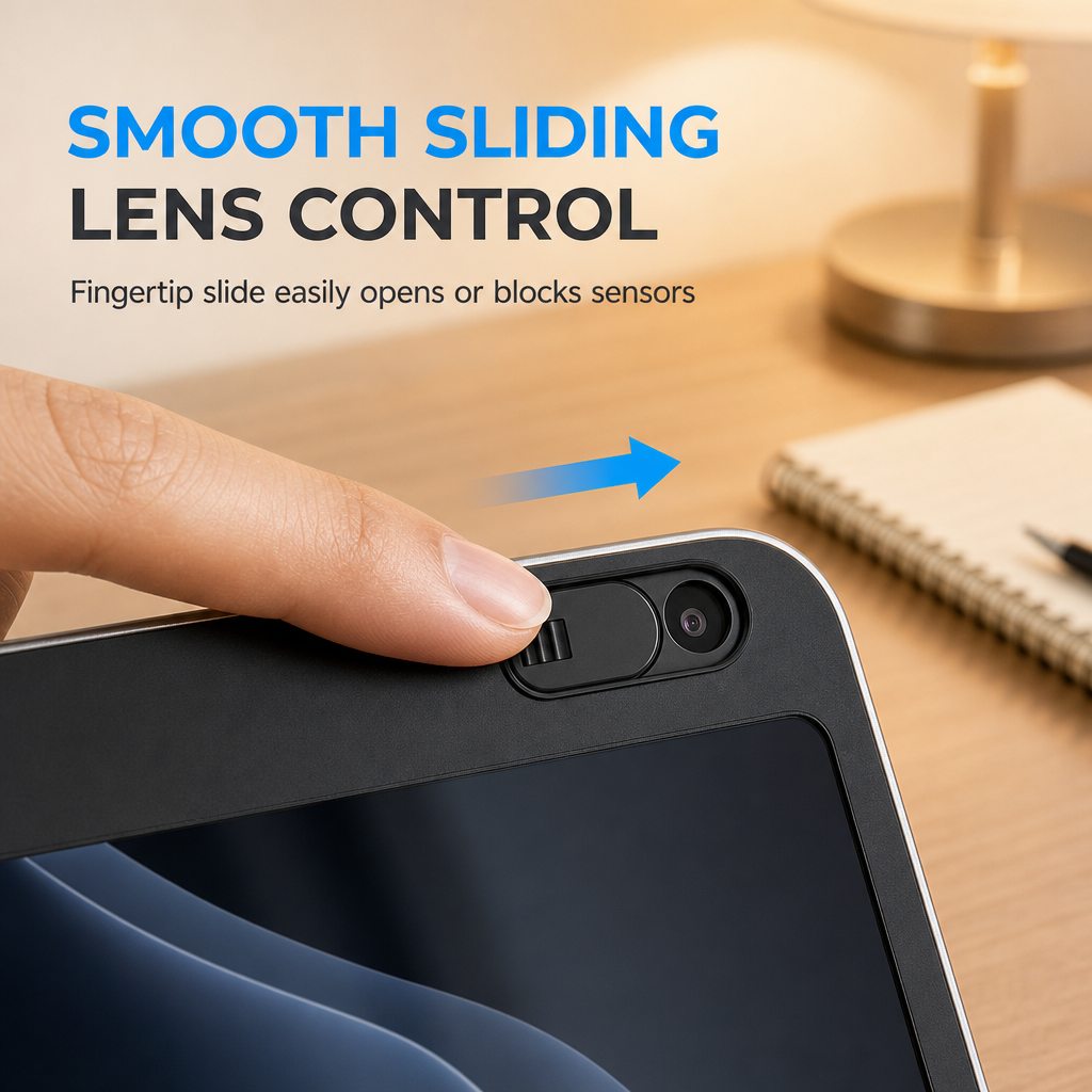Stop Camera Snooping Instantly! Sliding Car Lens Privacy Cover