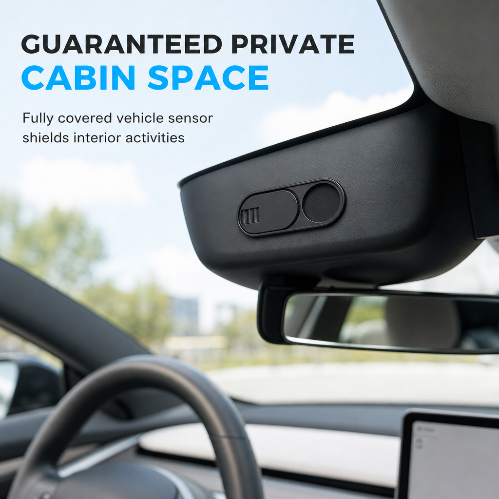 Stop Camera Snooping Instantly! Sliding Car Lens Privacy Cover