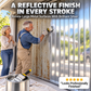 Refresh Dull Metal Instantly! Water-Based Metallic Silver Paint