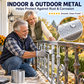 Refresh Dull Metal Instantly! Water-Based Metallic Silver Paint