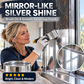Refresh Dull Metal Instantly! Water-Based Metallic Silver Paint
