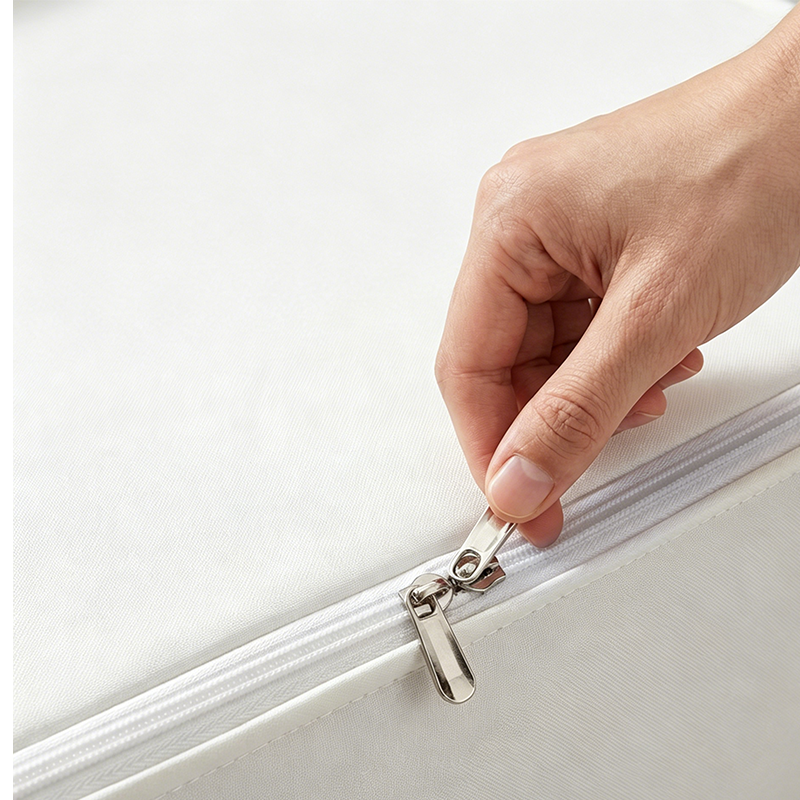 Free Up Underbed Space Instantly! Clear-Top Zippered Storage Bag