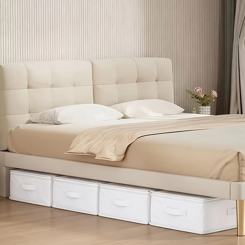 Free Up Underbed Space Instantly! Clear-Top Zippered Storage Bag
