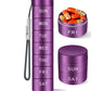 Never Miss A Dose Instantly! 7-Day Stackable Metal Pill Organizer