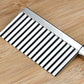 Make Wavy Fries Instantly! Stainless Crinkle Cut Knife