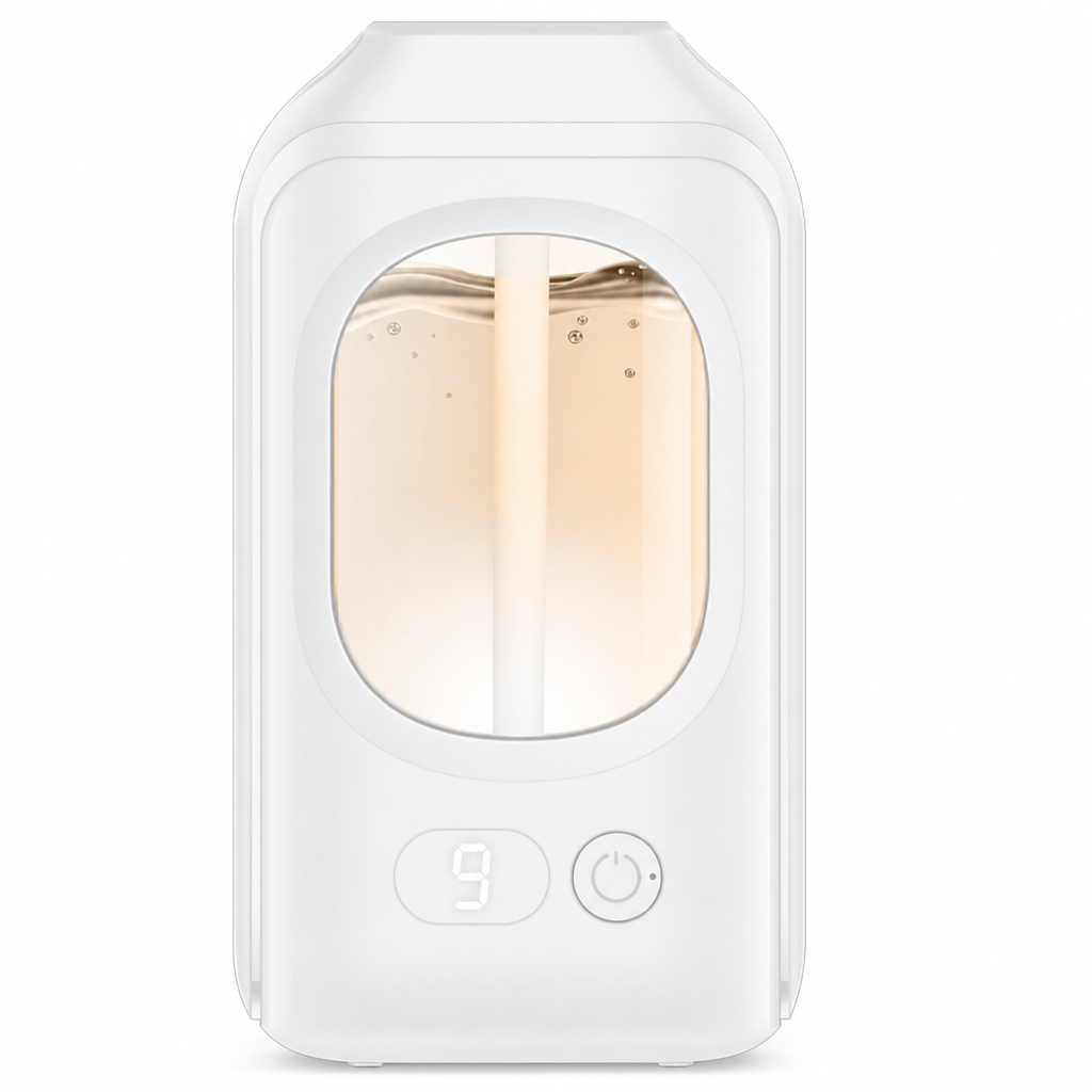 Automatic Aromatherapy Diffuser with Digital Display and 9 Adjustable Levels Smart Home Fragrance Spray Air Freshener and Deodorizer for Bedroom and Bathroom
