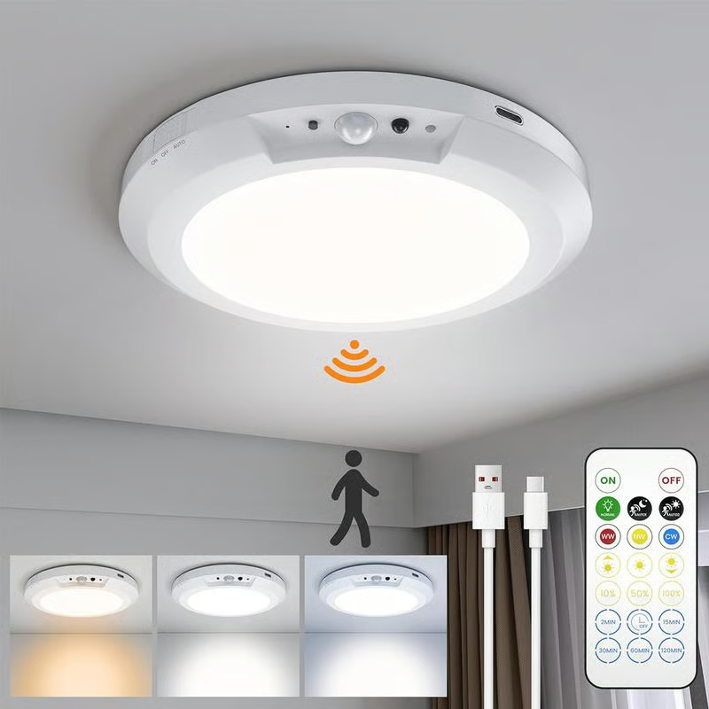 Light Any Space Instantly! No-Wire Magnetic Motion-Sensor Lamp