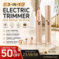 🔥 Portable Electric Eyebrow Trimmer – Interchangeable Heads 🪒