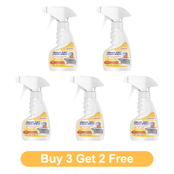 🎁LIMITED SALE BUY 2 GET 1 FREE!!✨Multi-Purpose Kitchen Heavy Oil Cleaner Spray🔥