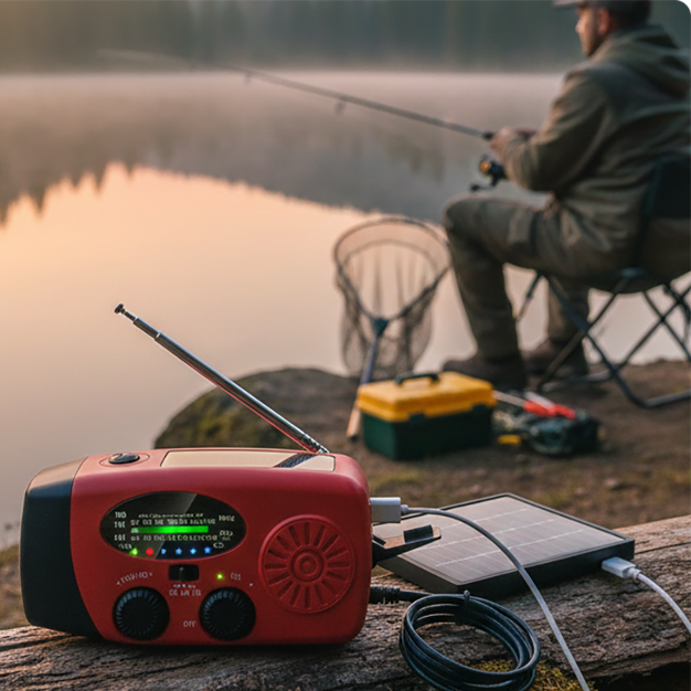 📻 50% OFF NOW!🔋Emergency Radio – Solar, Crank, Never Dead⚡
