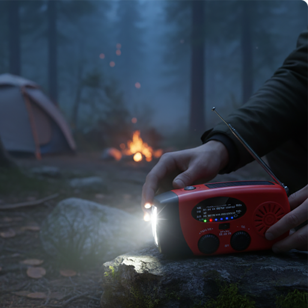 📻 50% OFF NOW!🔋Emergency Radio – Solar, Crank, Never Dead⚡