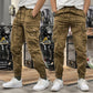 Men's Multi-Pockets Drawstring Elastic Waist Cargo Pants
