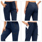 Women's Hiking 5 Zipper Pockets Quick Drying Pants